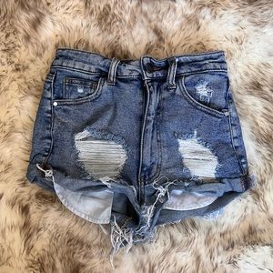 Size 3 Tinseltown Distressed Shorts